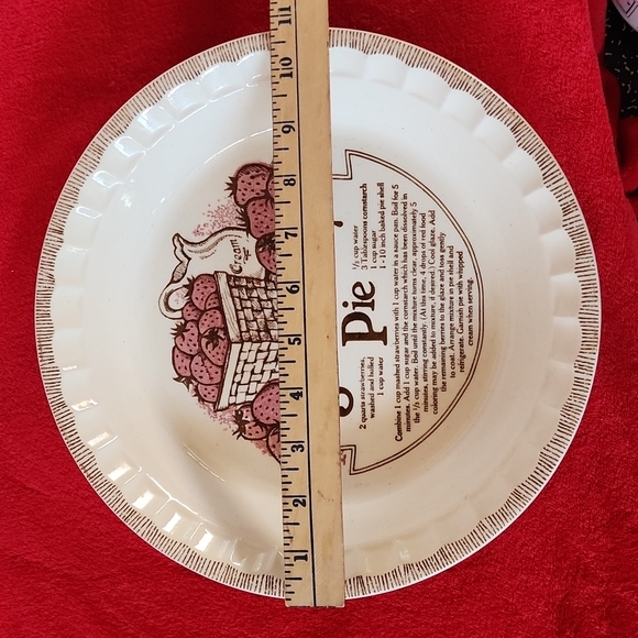 Royal China Jeannette Pie Plate. USA - Picture 9 of 12